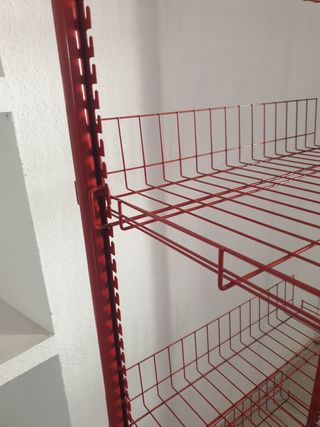 Lote Estanterías vitrina Grefusa