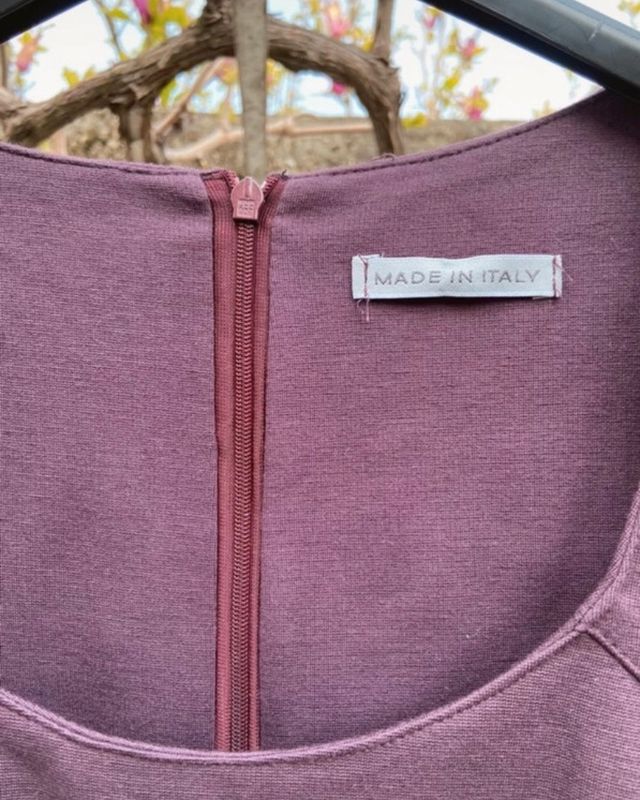 Abito invernale viola (Made in ITALY)