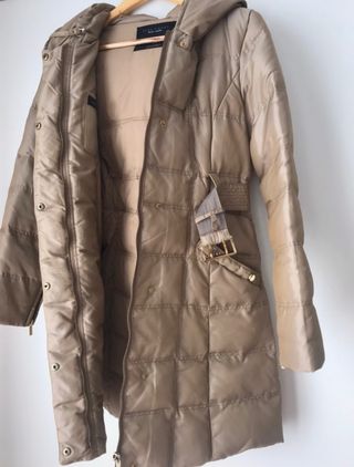 Abrigo tipo parka