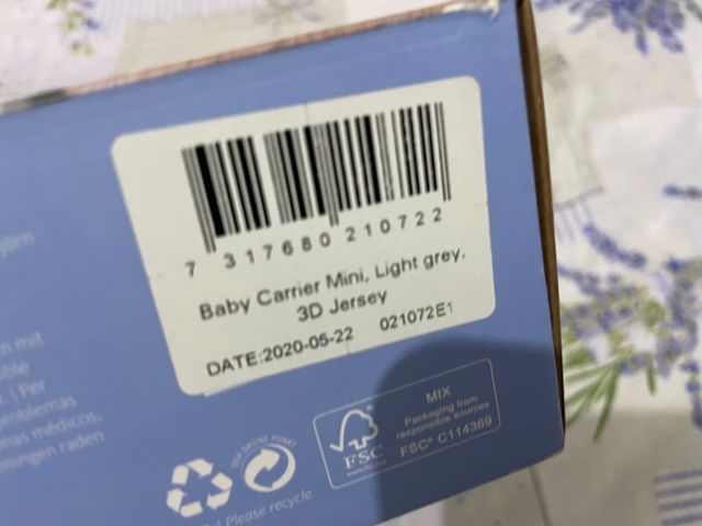 Porta bebés BabyBjörn NUEVO