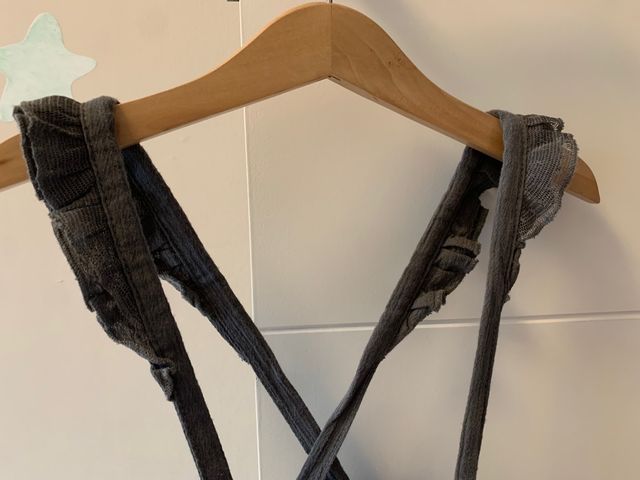 Falda de tul con tirantes para niña.Talla 2/3 años