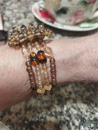 Collar perlas y Pulsera de boutique