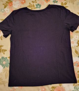 Camiseta negra Zara