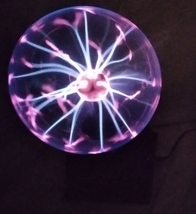 BOLA DE PLASMA CON CAJA