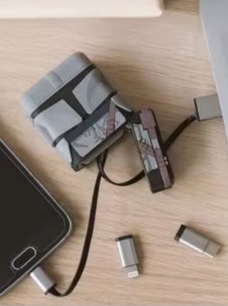 Cable retráctil - The mandalorian
