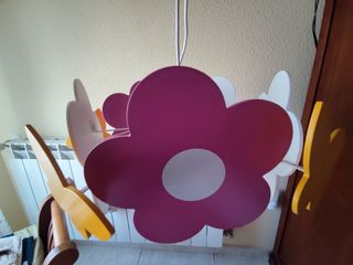Lampara techo infantil +lampara mesa