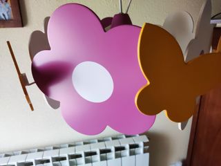 Lampara techo infantil +lampara mesa