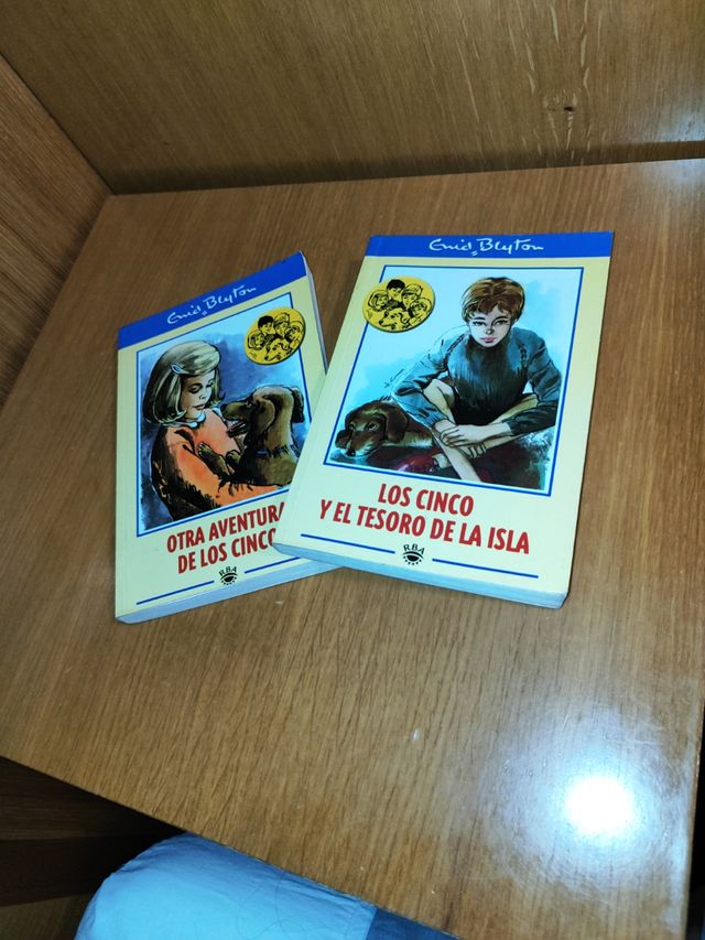 Los cinco y el tesoro de la isla libros