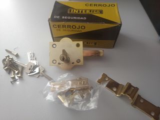 Vendo cerrojo interfer seguridad sin estrenar