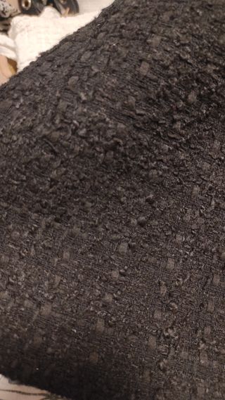 Falda negra de pata de gallo