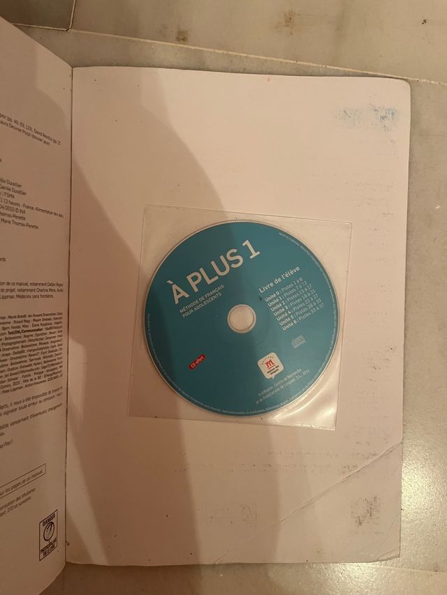 libro francés 1º bachillerato