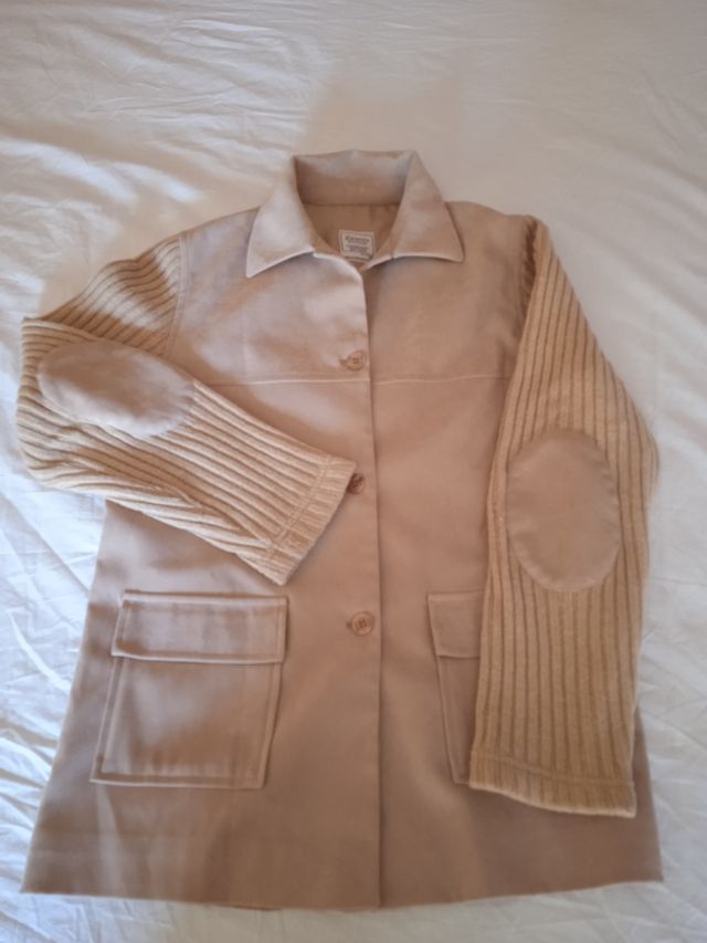 Chaqueta de antelina