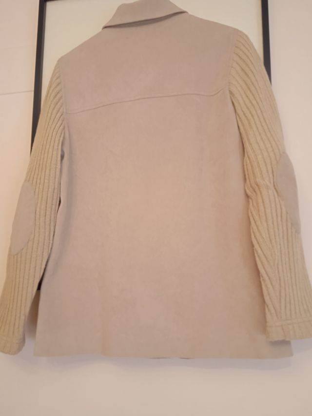 Chaqueta de antelina