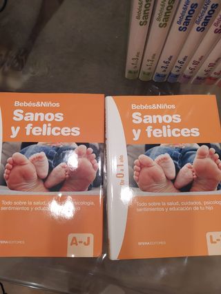 Bebés y niños sanos y felices.