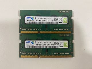 2 Memorias Ram DDR3 2gb