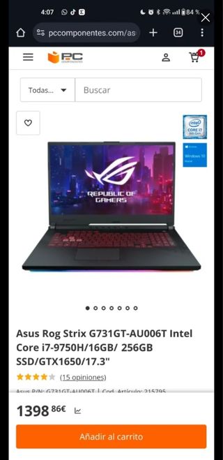 Asus ROG Strix G731