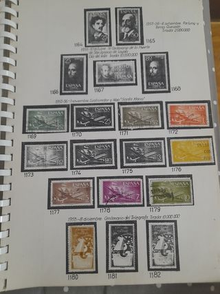 Colección de sellos