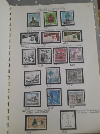 Colección de sellos