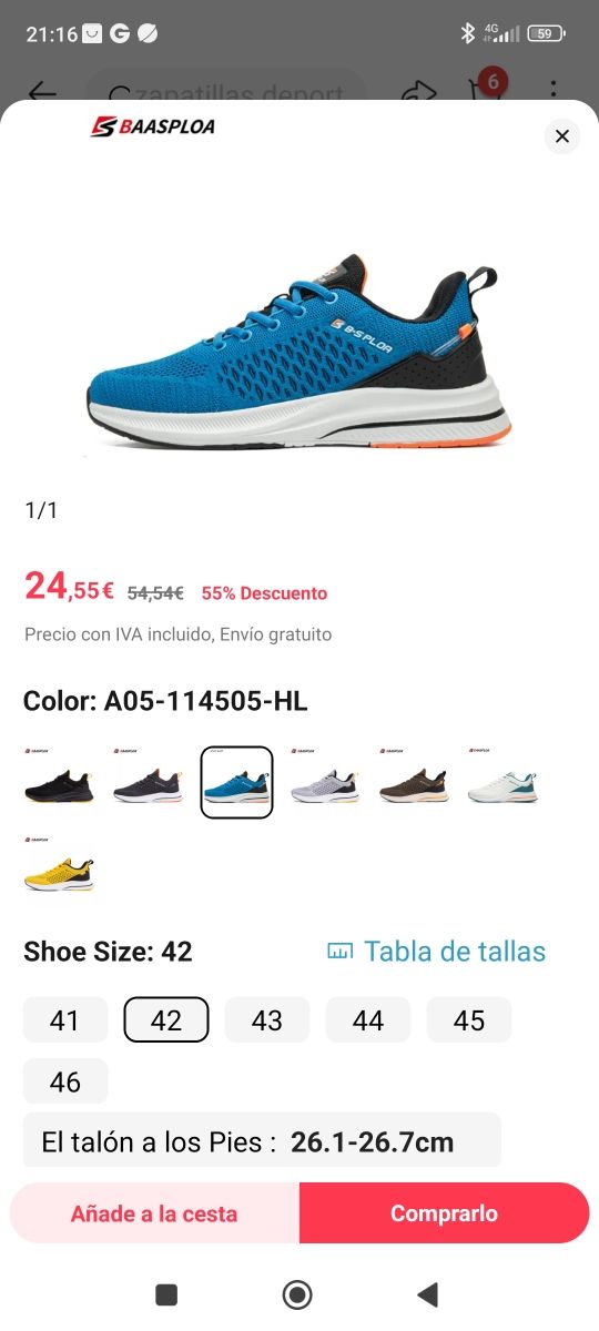 Zapatillas deportivas/ Casual NUEVAS