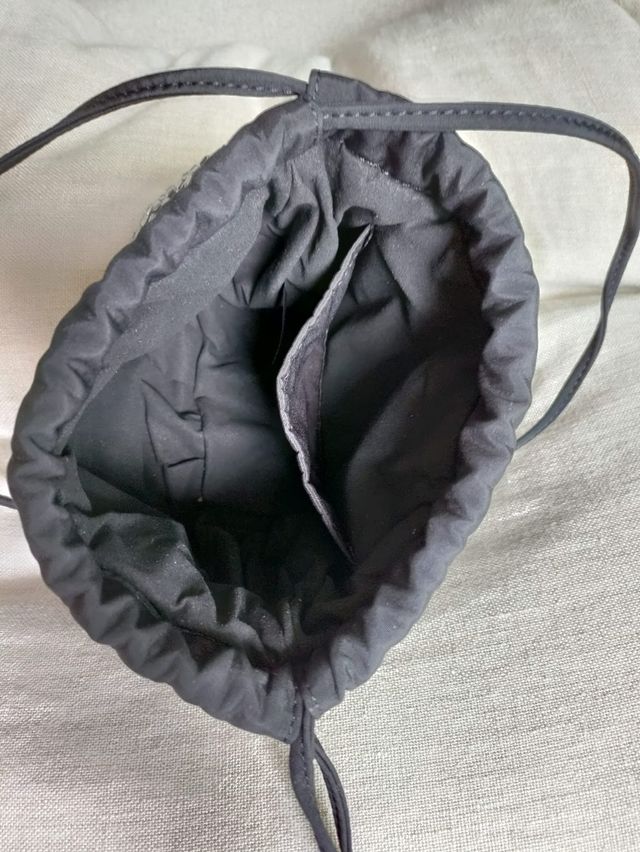 Borsa secchiello Pinko con paillettes