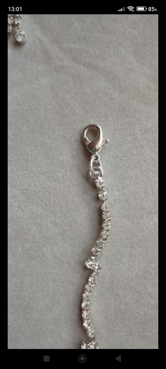 Bracciale e orecchini