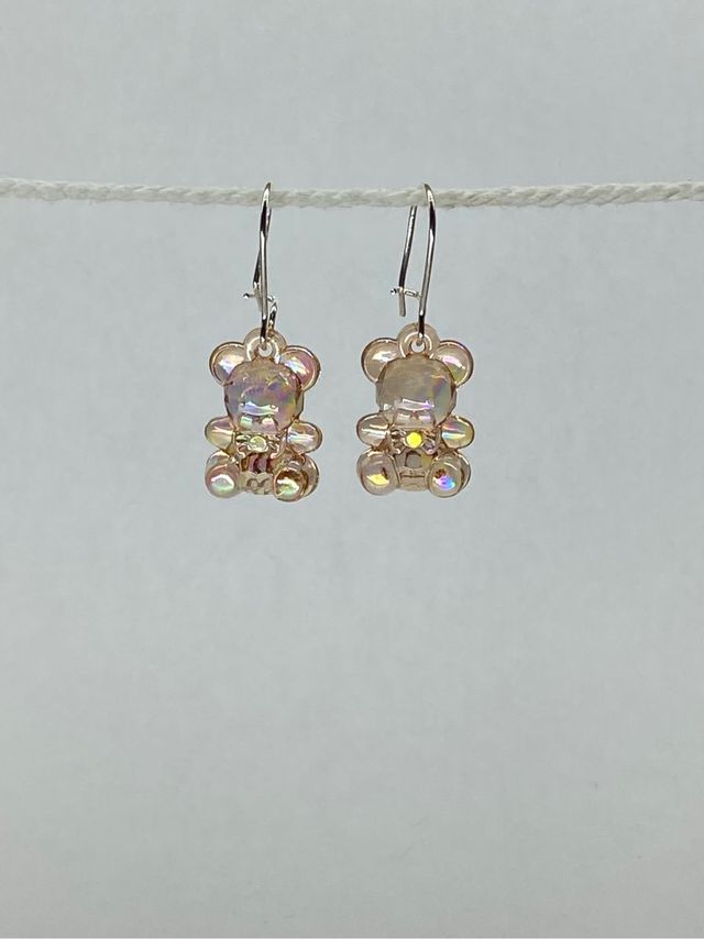 Pendientes de oso, varios colores
