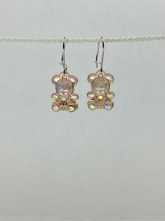 Pendientes de oso, varios colores