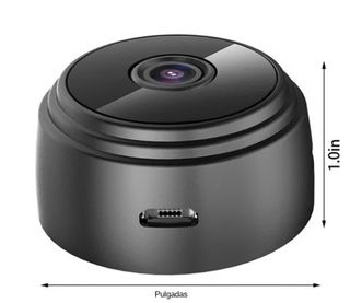Mini cámara de vigilancia IP A9,WiFi,HD1080pBlanca