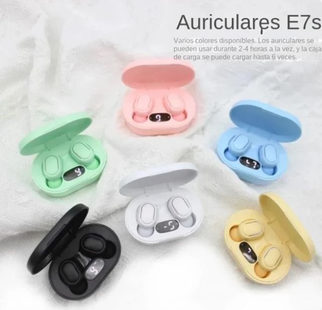 Auriculares inalámbricos E7s TWS con Bluetooth