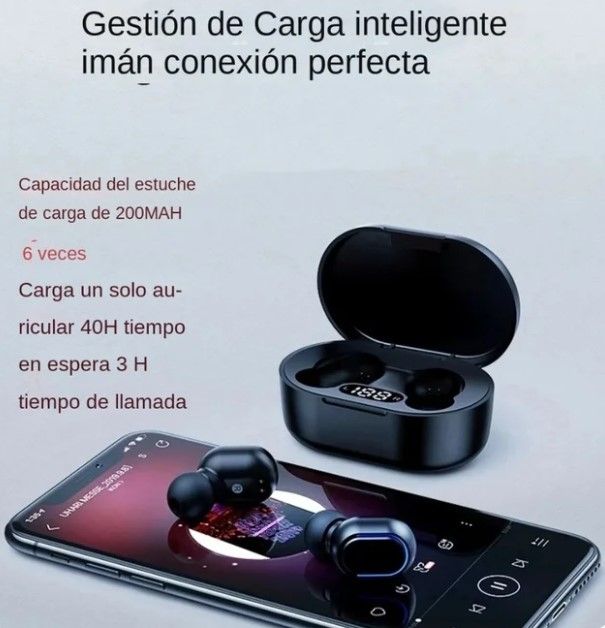Auriculares inalámbricos E7s TWS con Bluetooth