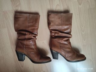 Botas camperas piel Mustang