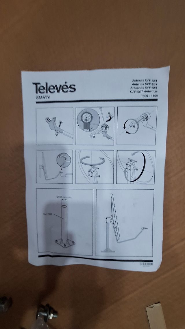 ANTENA PARABÓLICA NUEVA