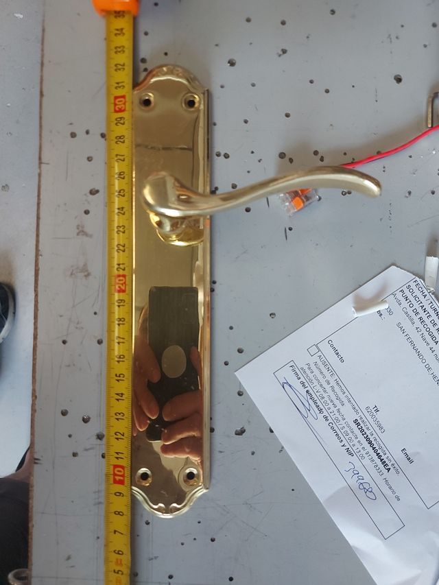 Manilla Puerta Izqda. con condena