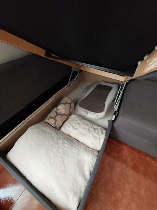 Sofacama Friheten IKEA almacenaje