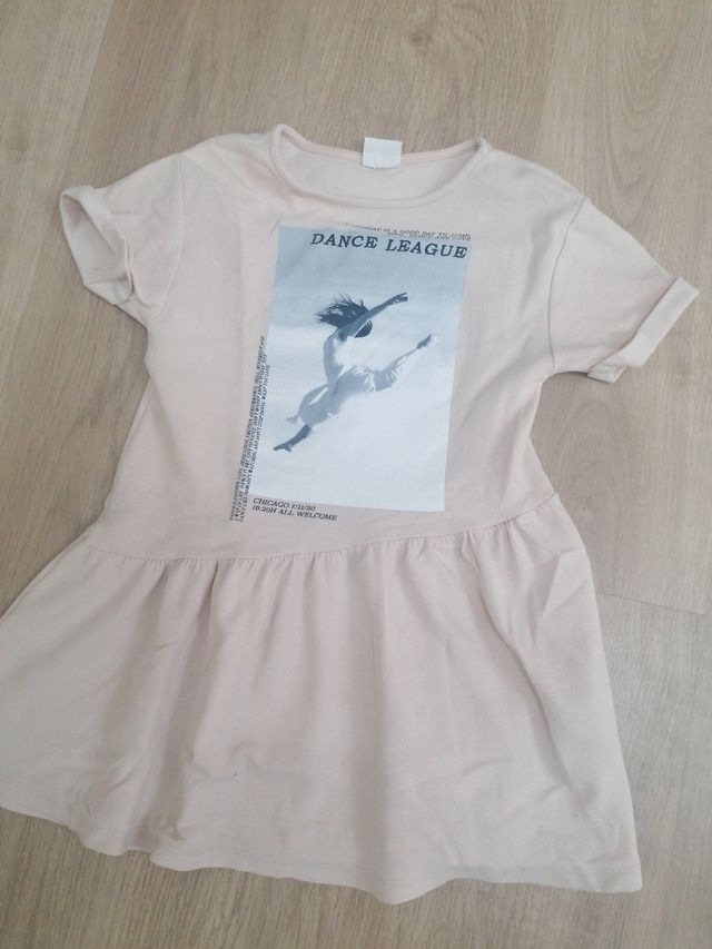 Vestido tejido felpa niña 