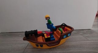 Barco pirata playmobil 1,2,3