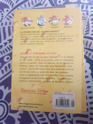 Libro de geronimo stilton