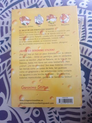 Libro de geronimo stilton 