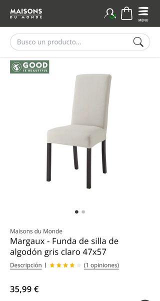 2 Sillas Margaux de Maison Du Monde