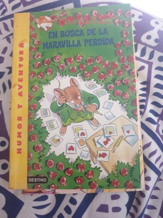 Libro de geronimo stilton 