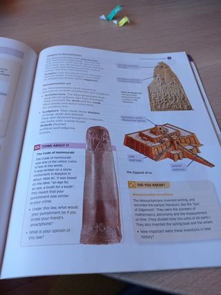 Libro geografía e historia. 1 ESO.