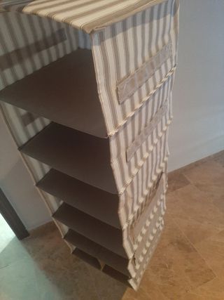 Estantería tela colgante y plegable Ikea