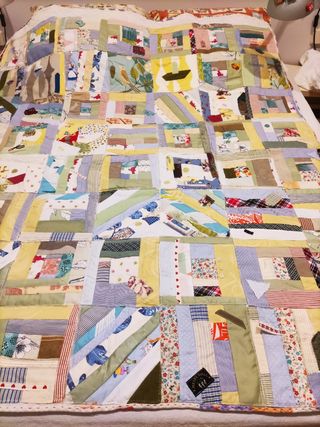 Edredón de patchwork