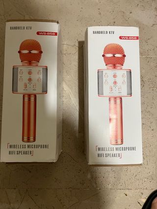 microfono karaoke ws 858