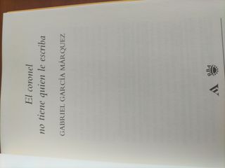 El coronel no tiene quien le escriba.