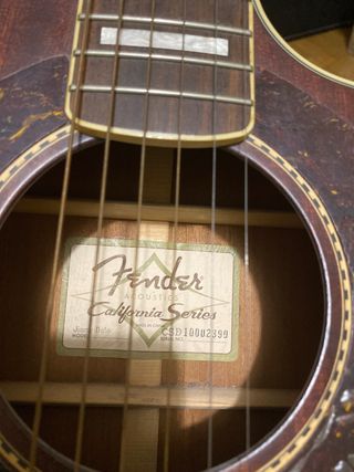 Guitarra acustica Fender Jimmy Dale Kingman