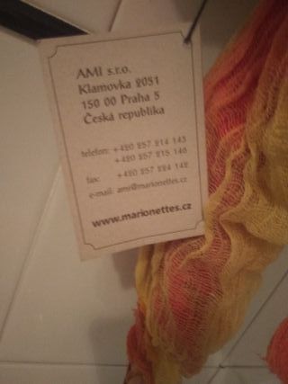 Marioneta de Praga, colección