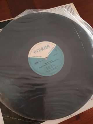 Vinilo Maria Callas cantando Puccini