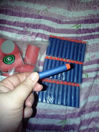 Dardi compatibili nerf e oggetti da mirare