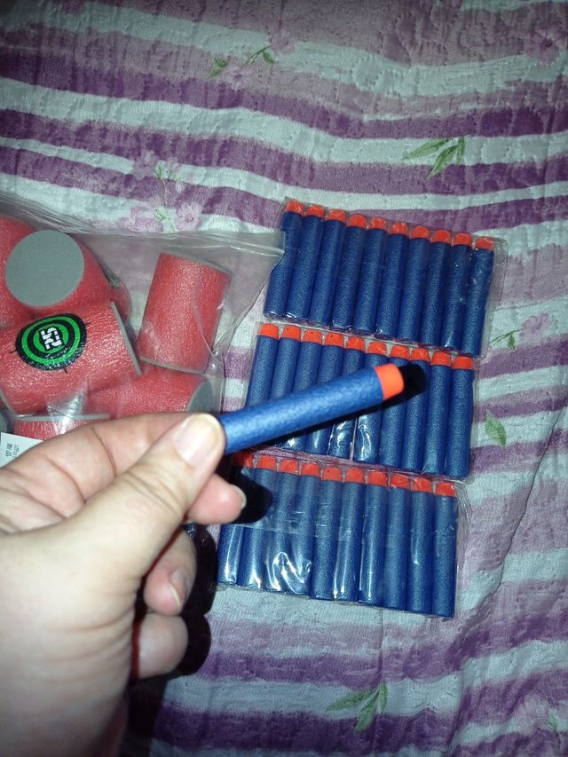 Dardi compatibili nerf e oggetti da mirare